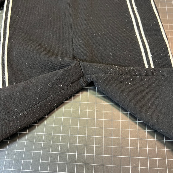 GUC Pringle x H&M black & white knitted leggings sz small - Picture 3 of 8